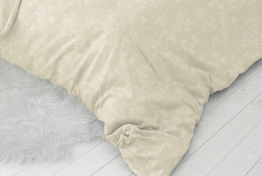 Moon Flower Long Pillow Case