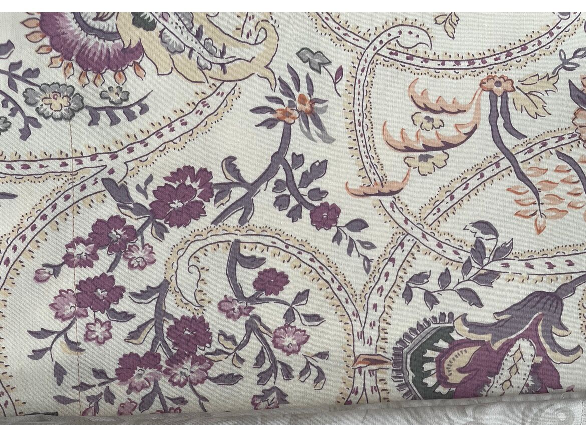 Fiori Viola Long Pillow Case