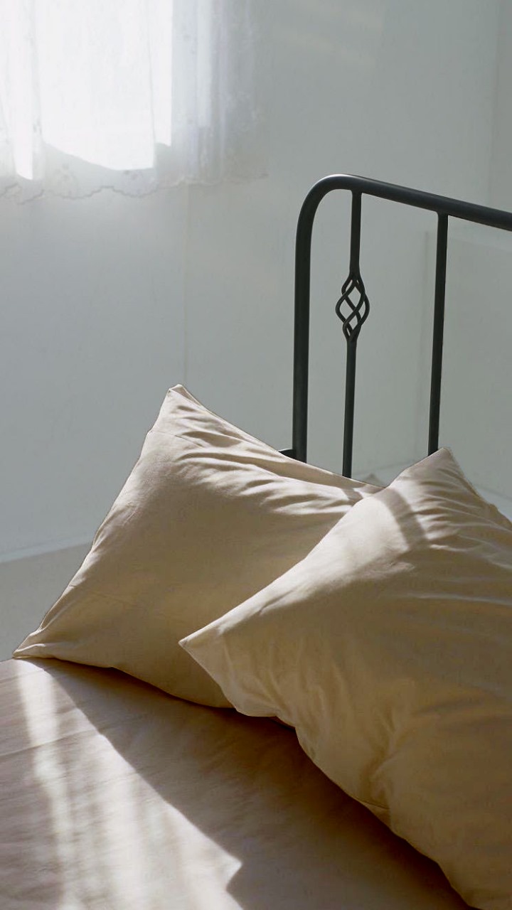 Brown Long Pillow Case