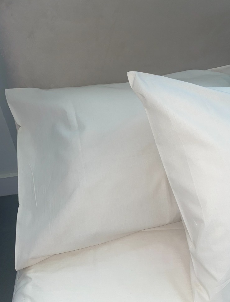 Ivory Long Pillow Case
