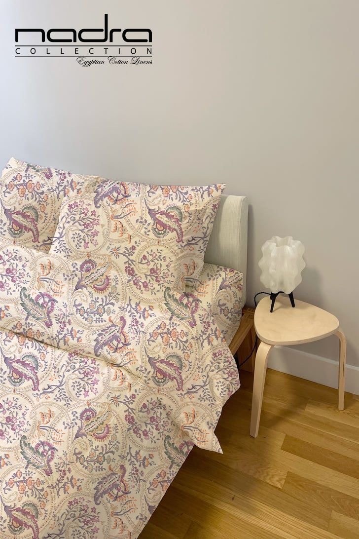 Fiori Viola Duvet Cover