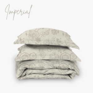 Luxury paisley bedding set in soft earthy tones – premium duvet and pillows for elegant Egyptian bedrooms
